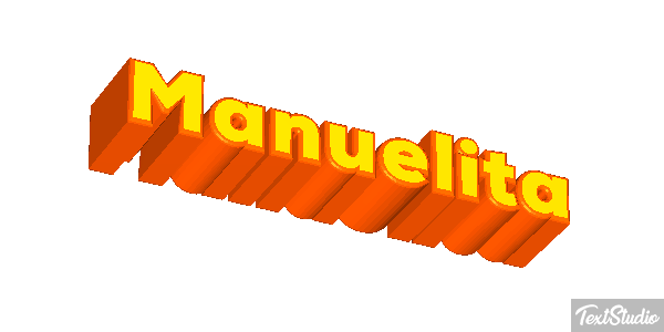 Manuelita Efecto de texto