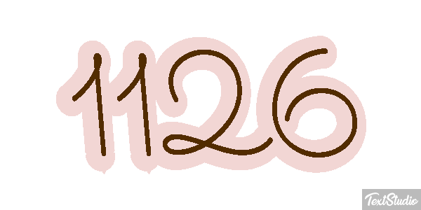 1126 Text effect