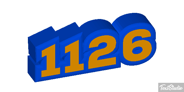 1126 Text effect
