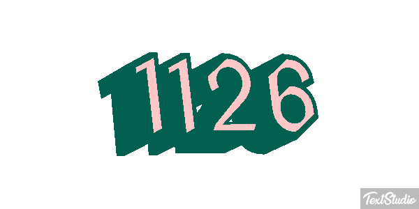 1126 Text effect