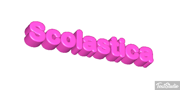 Scolastica Effetto testo