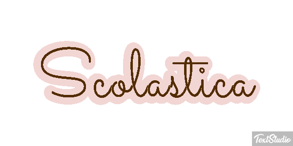 Scolastica Effetto testo
