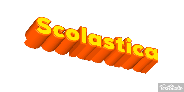 Scolastica Effetto testo