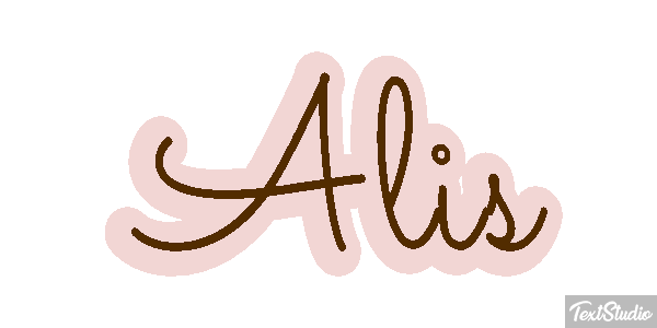 Alis Text effect