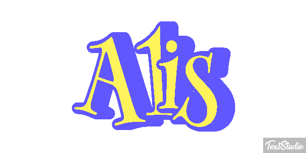 Alis Text effect