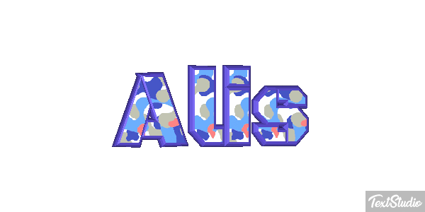 Alis Text effect