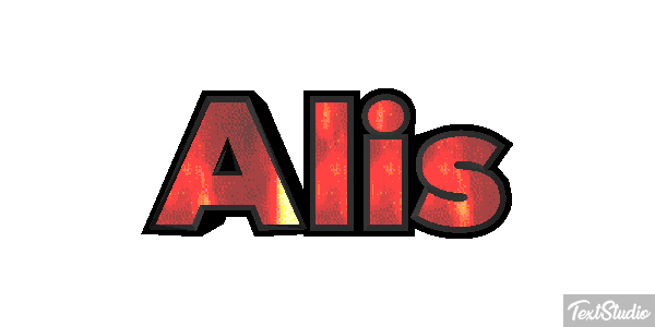 Alis Text effect
