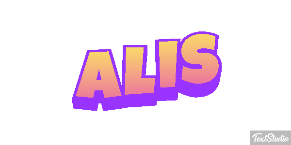 Alis Text effect
