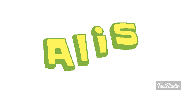 Alis Text effect