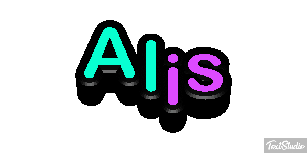 Alis Text effect