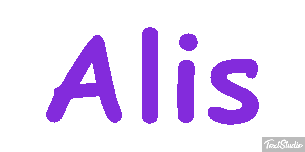 Alis Text effect