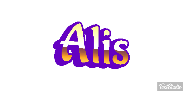 Alis Text effect