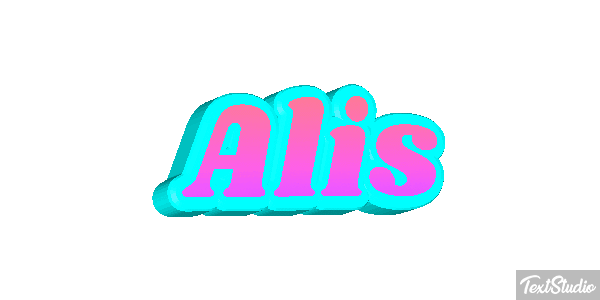 Alis Text effect