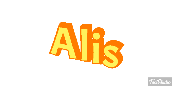 Alis Text effect