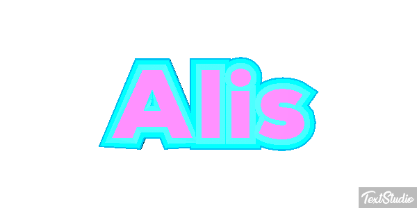 Alis Text effect