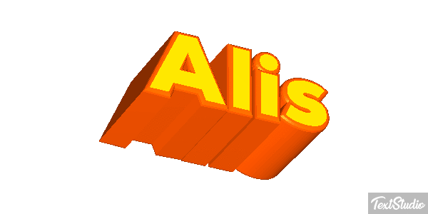 Alis Text effect