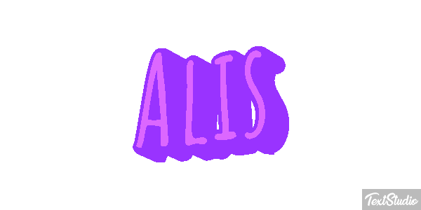 Alis Text effect