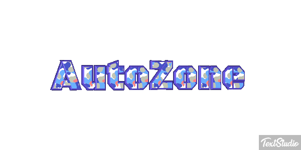 AutoZone Effet de texte