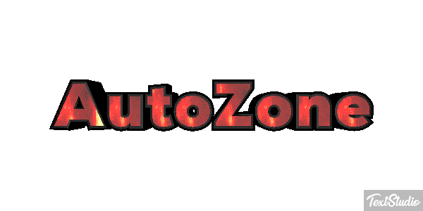 AutoZone Effet de texte