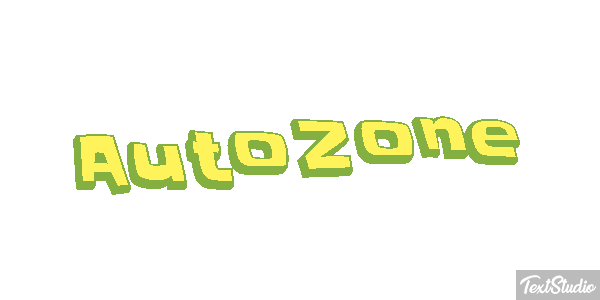 AutoZone Effet de texte