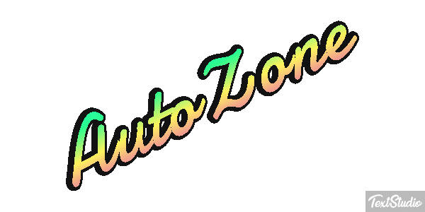 AutoZone Effet de texte
