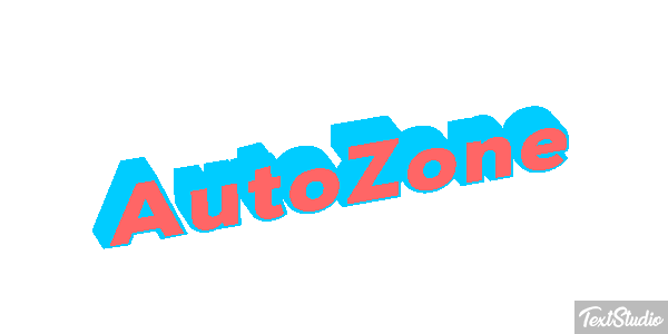 AutoZone Effet de texte