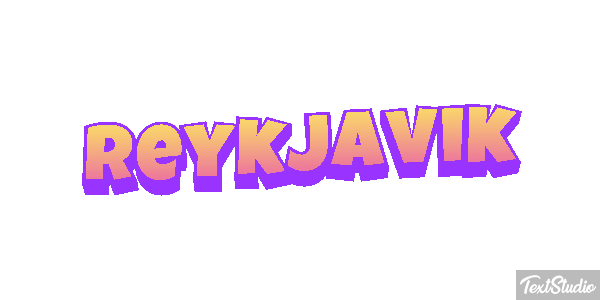 Reykjavik Effetto testo