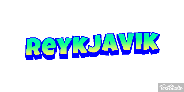 Reykjavik Effetto testo