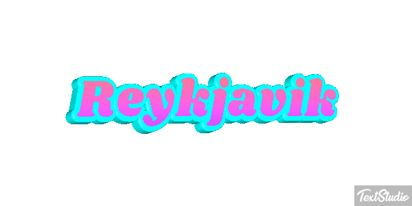 Reykjavik Effetto testo