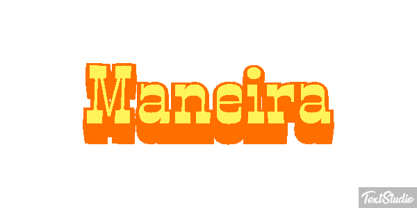 Maneira Effetto testo