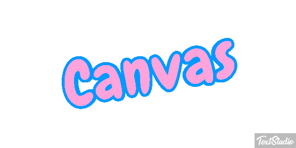 Canvas Effetto testo