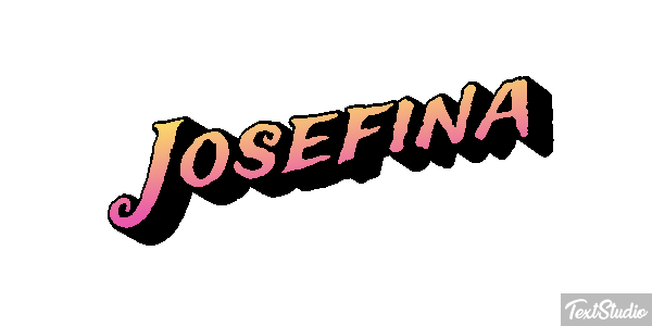 Josefina Efecto de texto