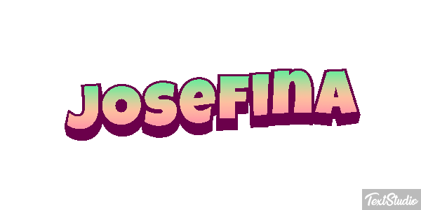 Josefina Efecto de texto