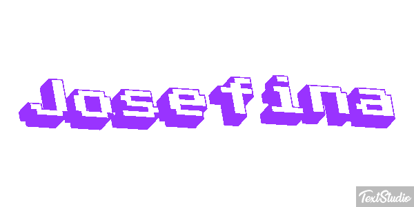Josefina Efecto de texto