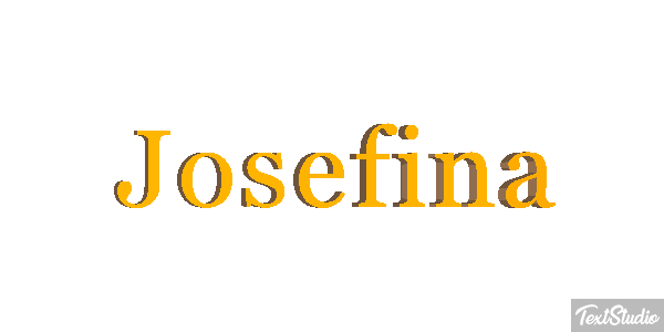 Josefina Efecto de texto