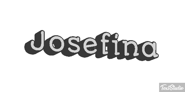 Josefina Efecto de texto