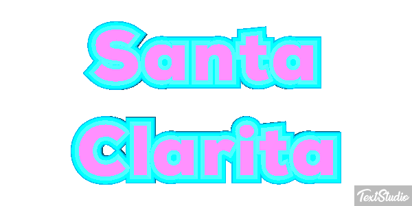 Santa Clarita Effetto testo