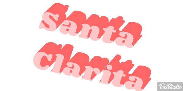 Santa Clarita Effetto testo