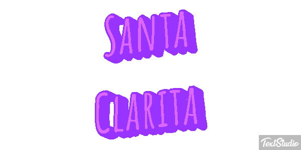 Santa Clarita Effetto testo