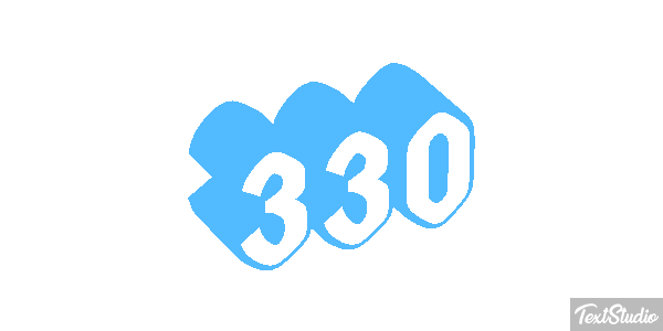 330 Tekst effect