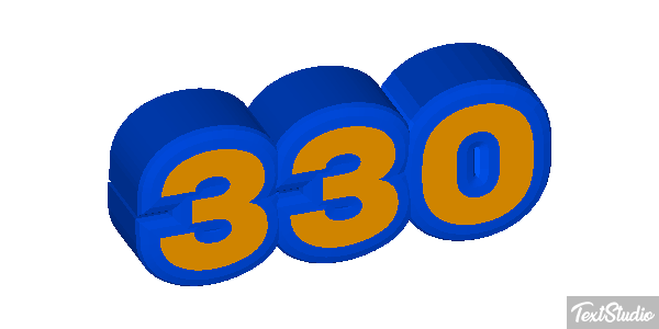 330 Tekst effect