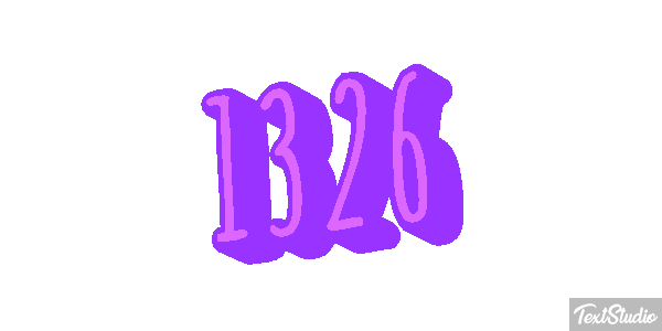 1326 Text effect