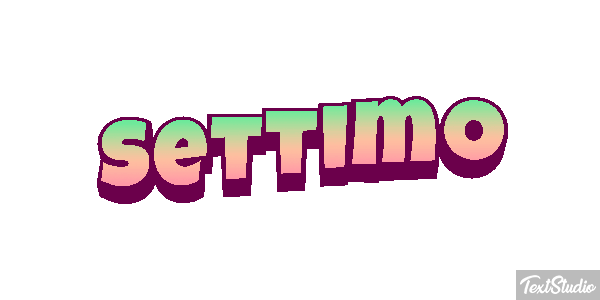 Settimo Effetto testo
