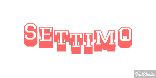 Settimo Effetto testo