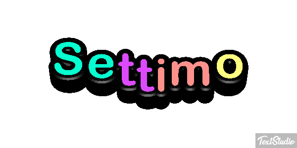 Settimo Effetto testo