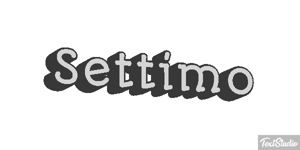 Settimo Effetto testo