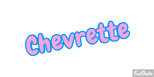 Chevrette Efecto de texto