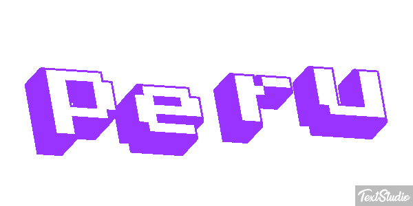 Peru Text effect