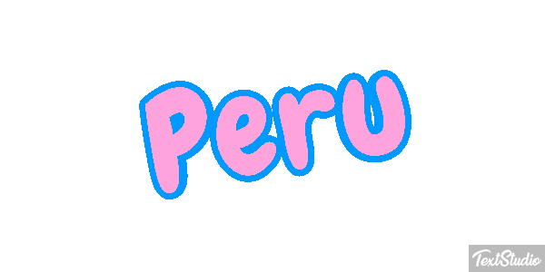 Peru Text effect