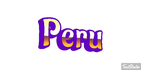 Peru Text effect